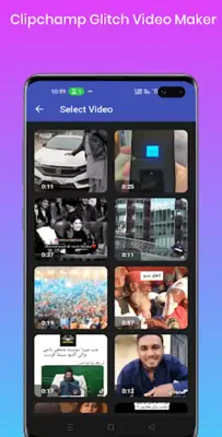 Clipchampion GlitchVideo Maker android App screenshot 5